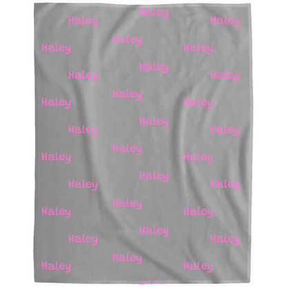 Personalize With Name, Cozy Plush Fleece Blanket - 60x80