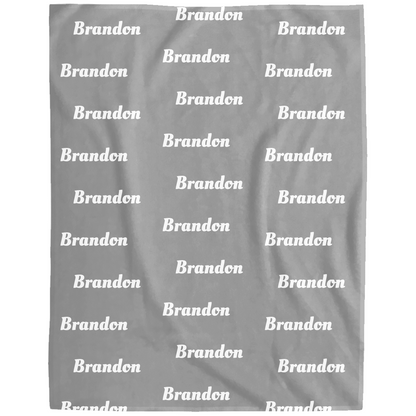 Personalize With Name, Cozy Plush Fleece Blanket - 60x80