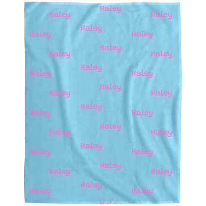 Personalize With Name, Cozy Plush Fleece Blanket - 60x80