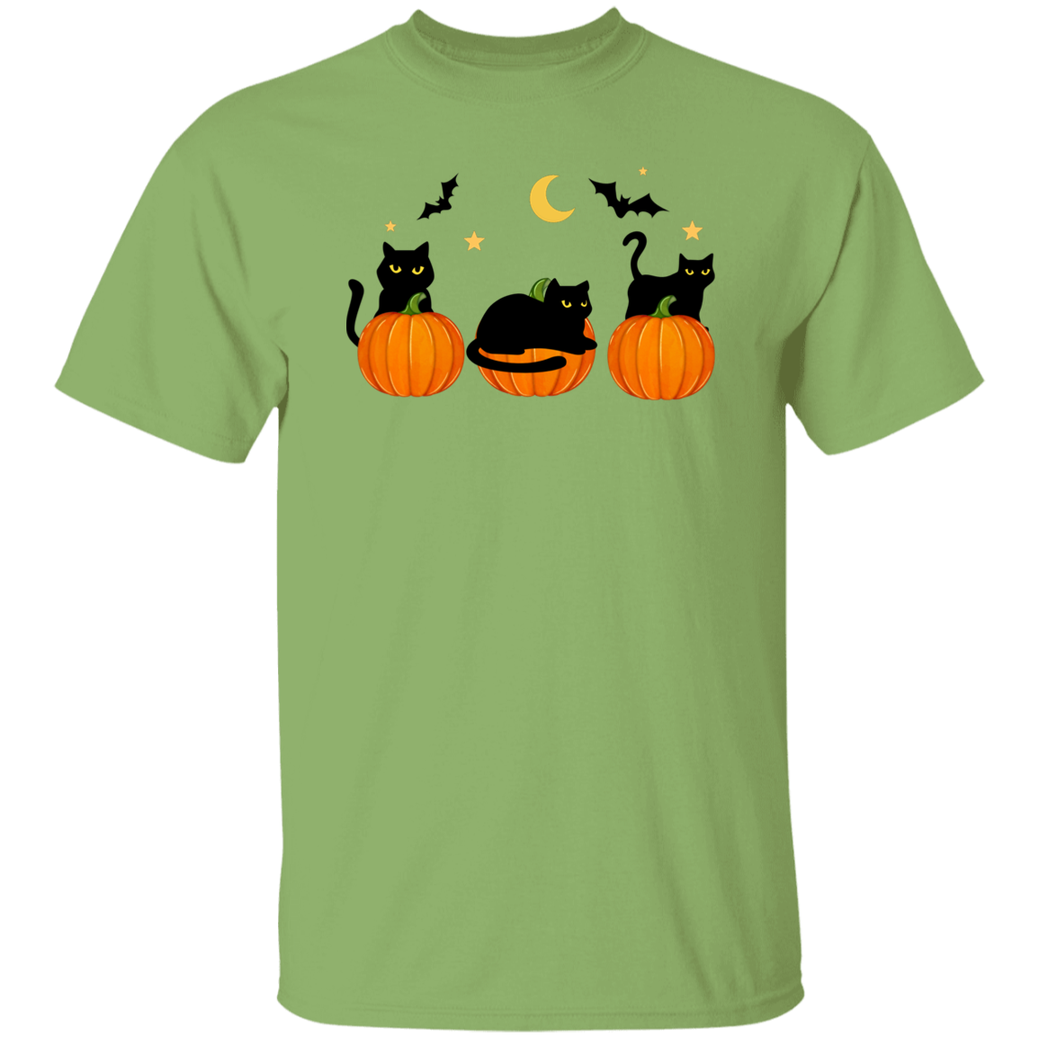 Black Cats & Pumpkins T-Shirt