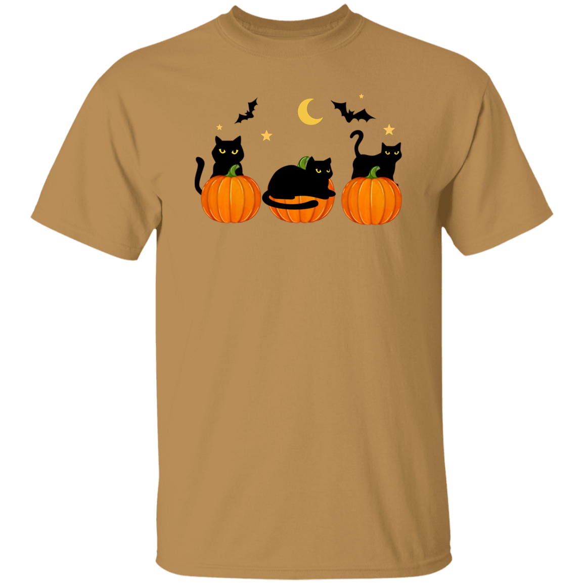 Black Cats & Pumpkins T-Shirt