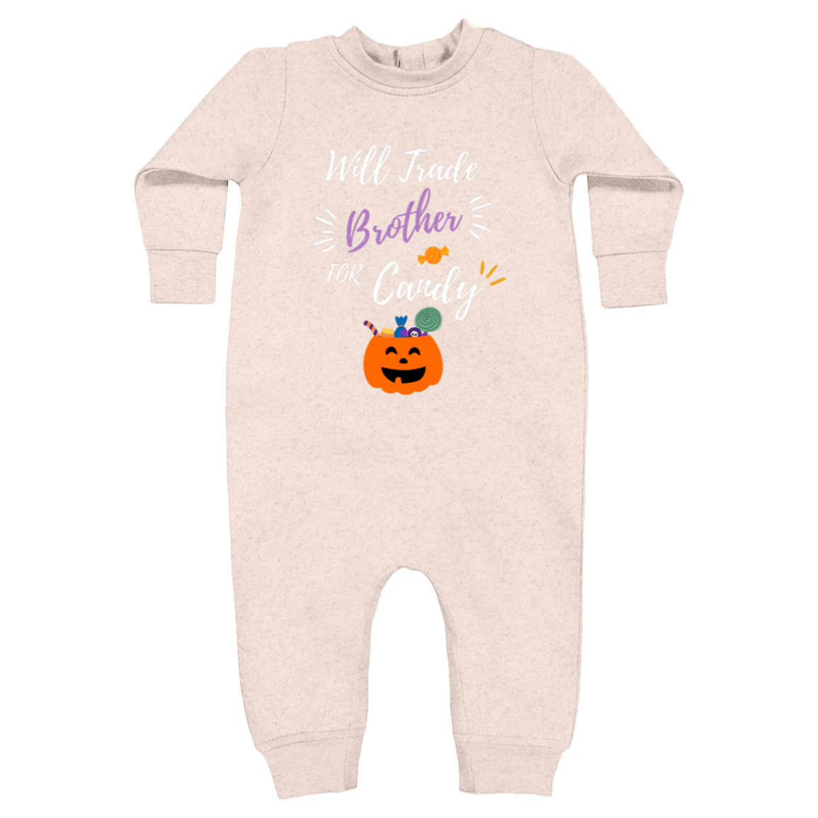 Halloween Infant Fleece One-Piece Bodysuit