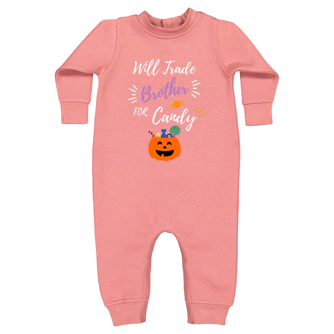 Halloween Infant Fleece One-Piece Bodysuit