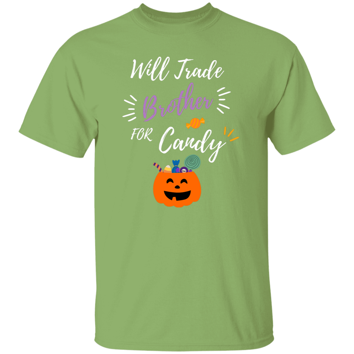 Cute 'Trade My Brother" Trick O Treat T-shirt