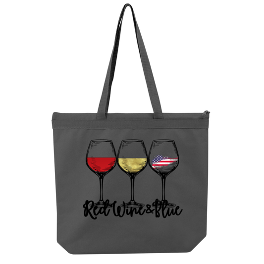 Wine & Liberty Large Tote