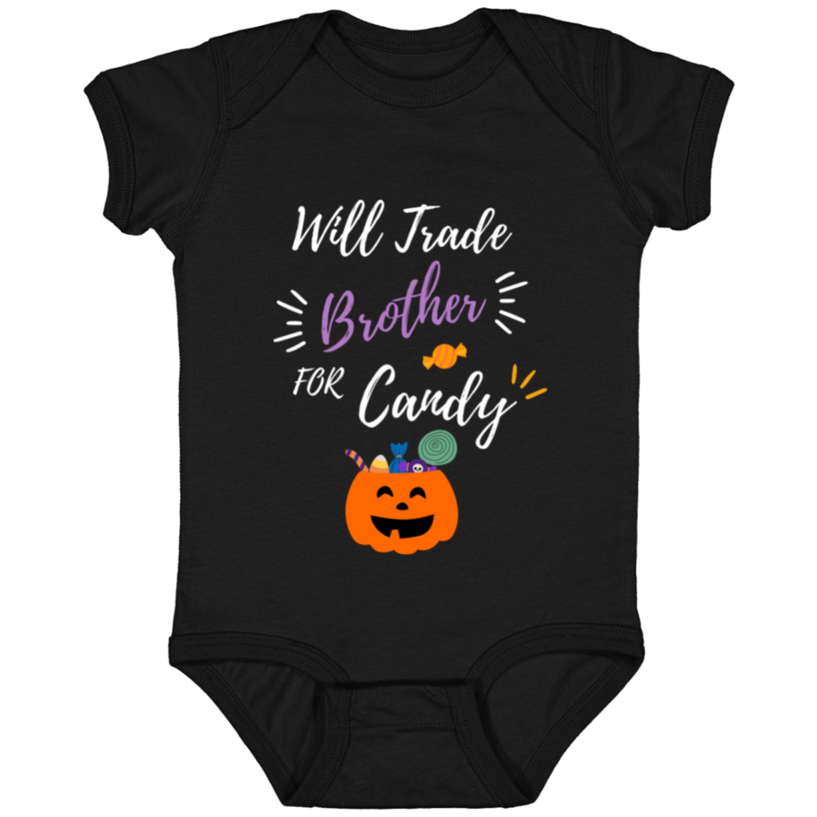 Cute Halloween Baby Bodysuit (Two Designs To Choose From)