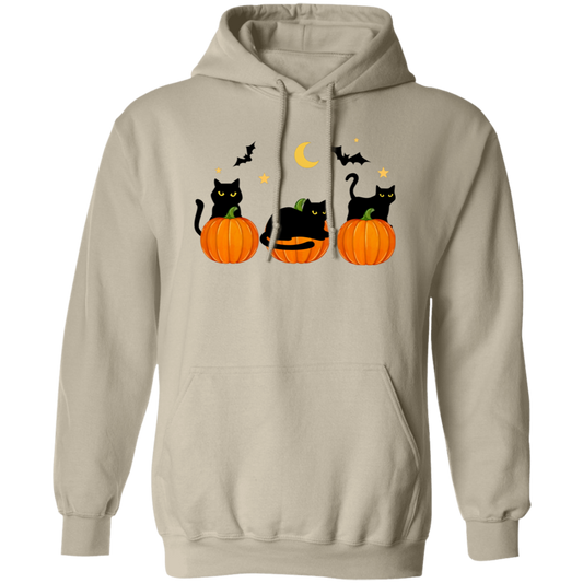 Hoodie, Pumpkins and Black Cats