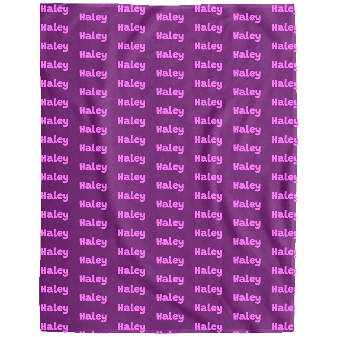 Name Personalization, Cozy Plush Fleece Blanket - 60x80 Inches