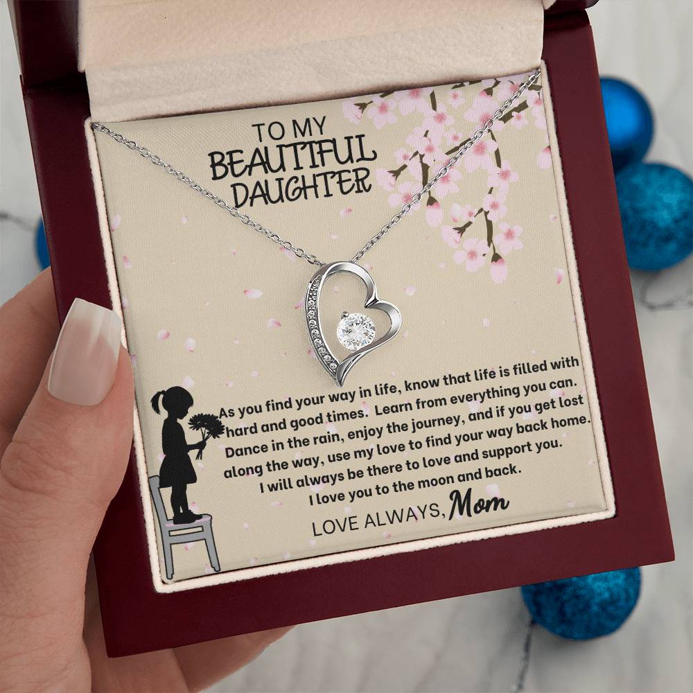 Daughter, Love you to the Moon and Back, Necklace