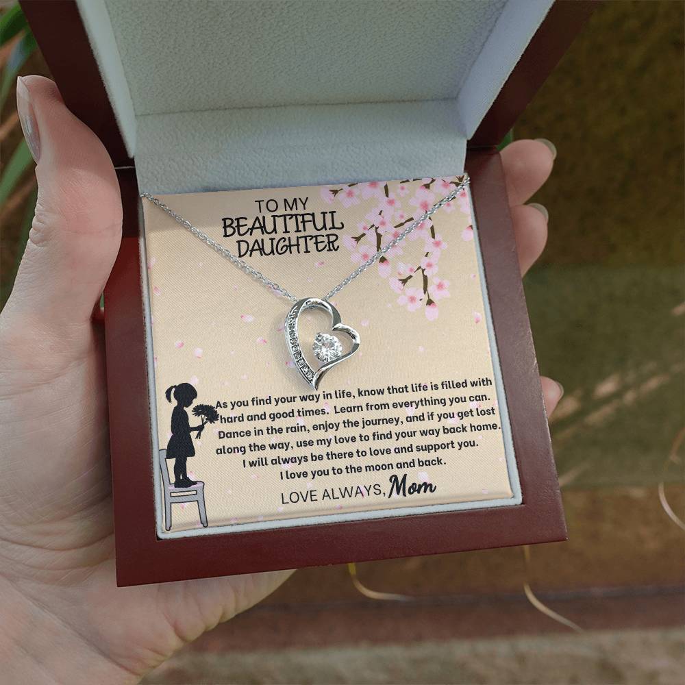 Daughter, Love you to the Moon and Back, Necklace