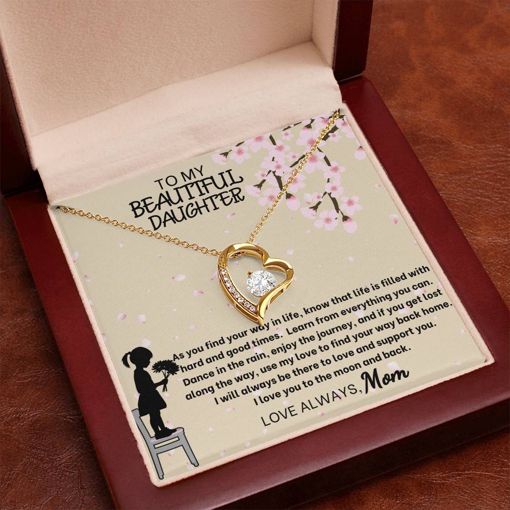 Daughter, Love you to the Moon and Back, Necklace