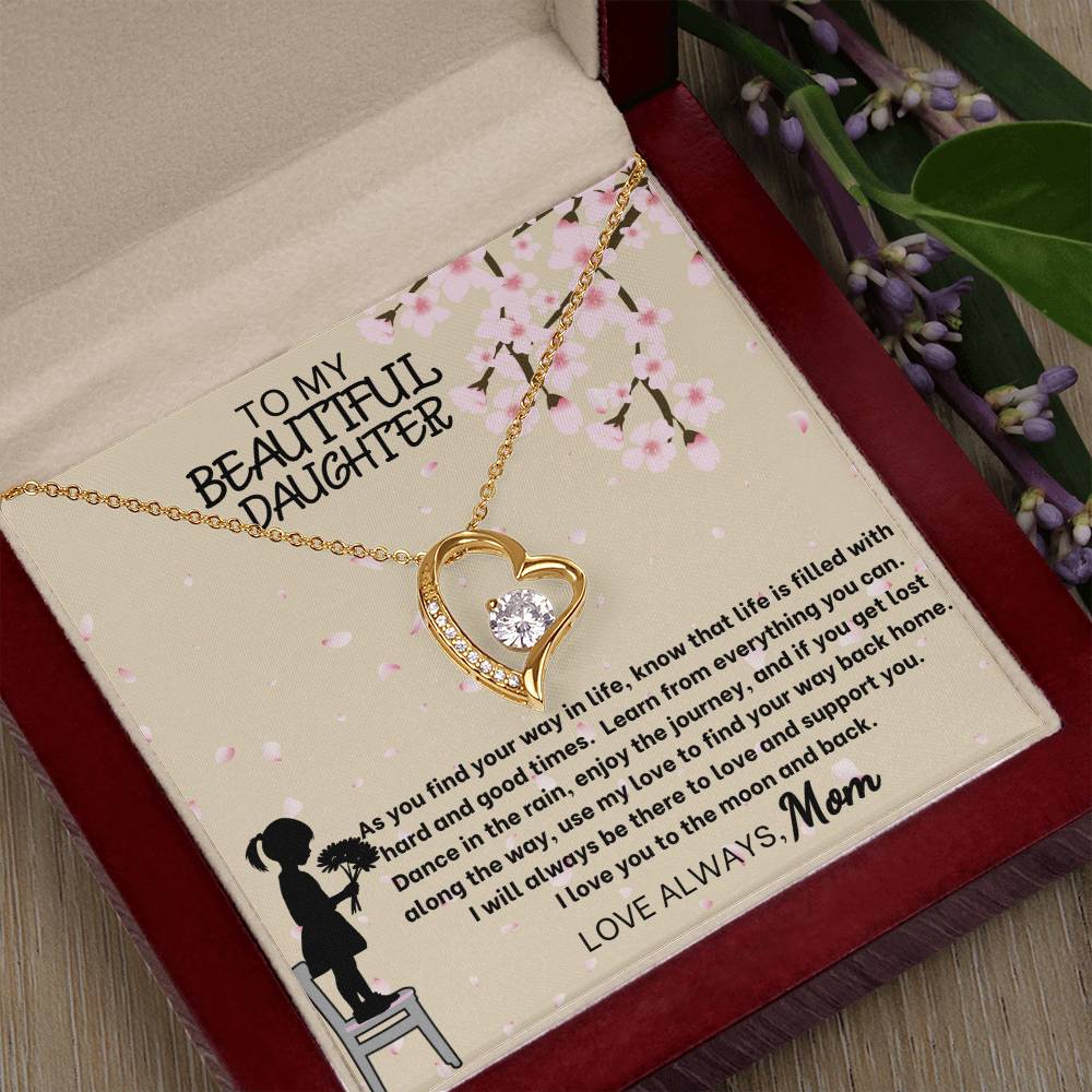 Daughter, Love you to the Moon and Back, Necklace