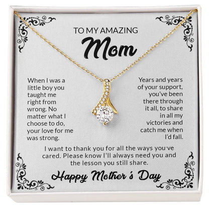 To My Amazing Mom | Alluring Beauty necklace