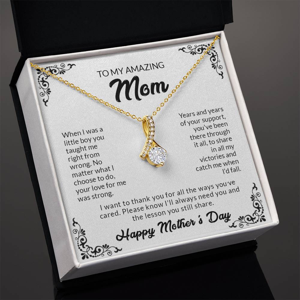 To My Amazing Mom | Alluring Beauty necklace