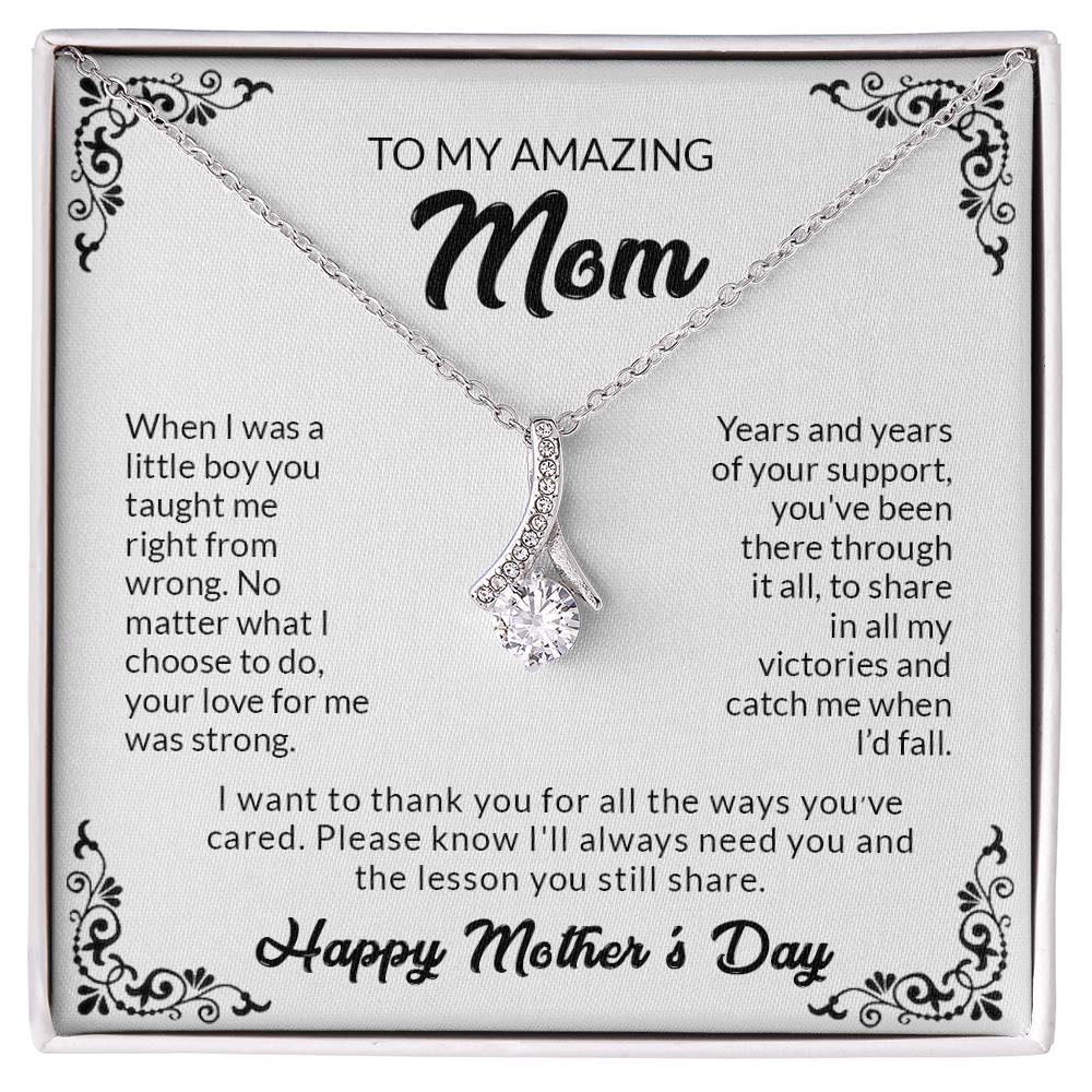 To My Amazing Mom | Alluring Beauty necklace