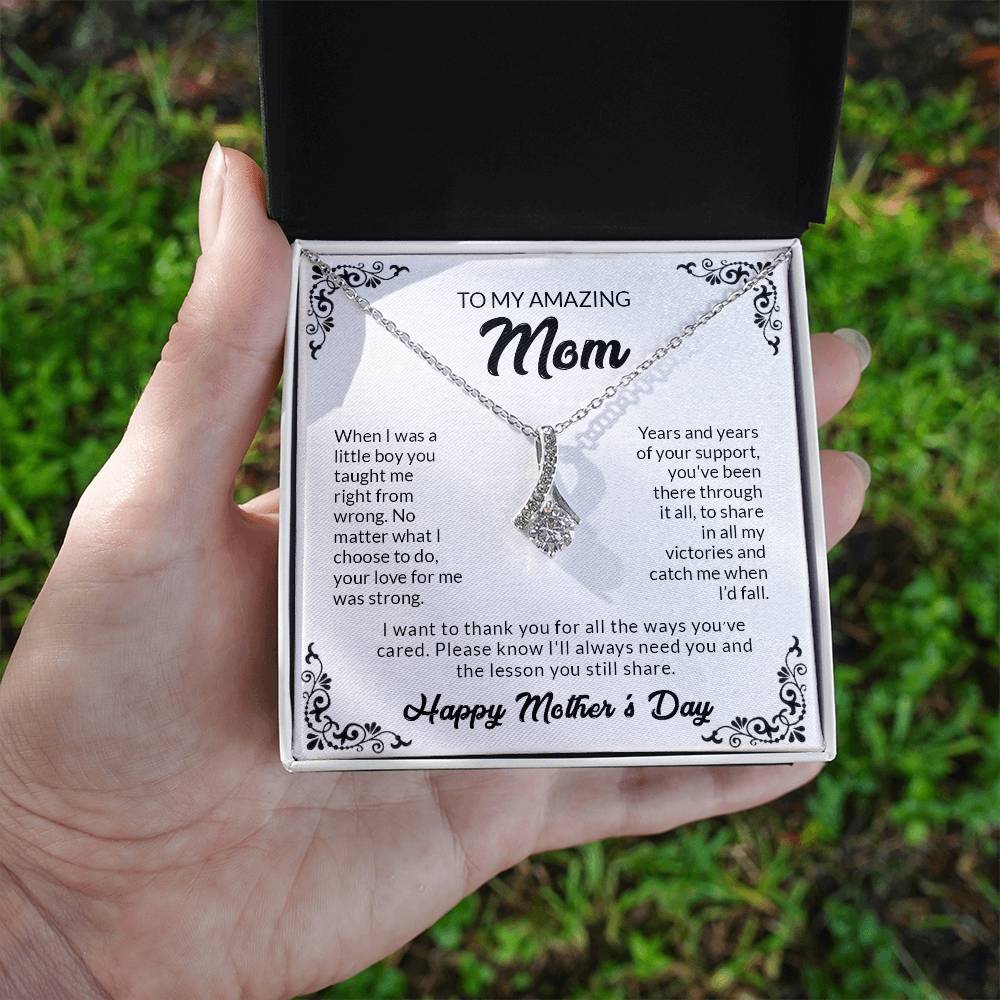 To My Amazing Mom | Alluring Beauty necklace