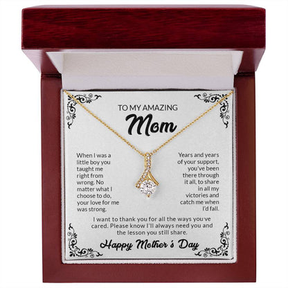 To My Amazing Mom | Alluring Beauty necklace