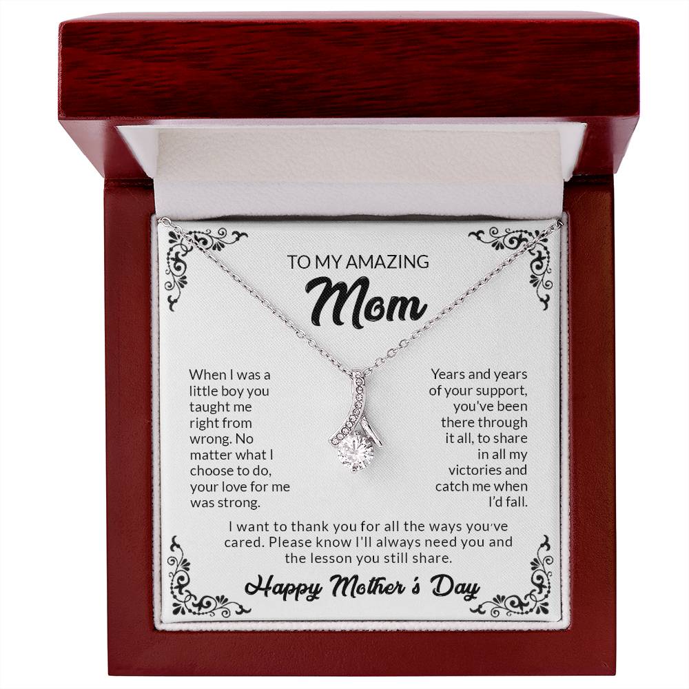 To My Amazing Mom | Alluring Beauty necklace