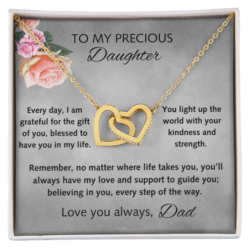 My Precious Daughter Necklace, Love Dad