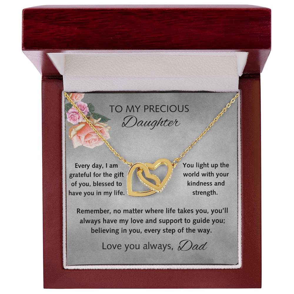 My Precious Daughter Necklace, Love Dad