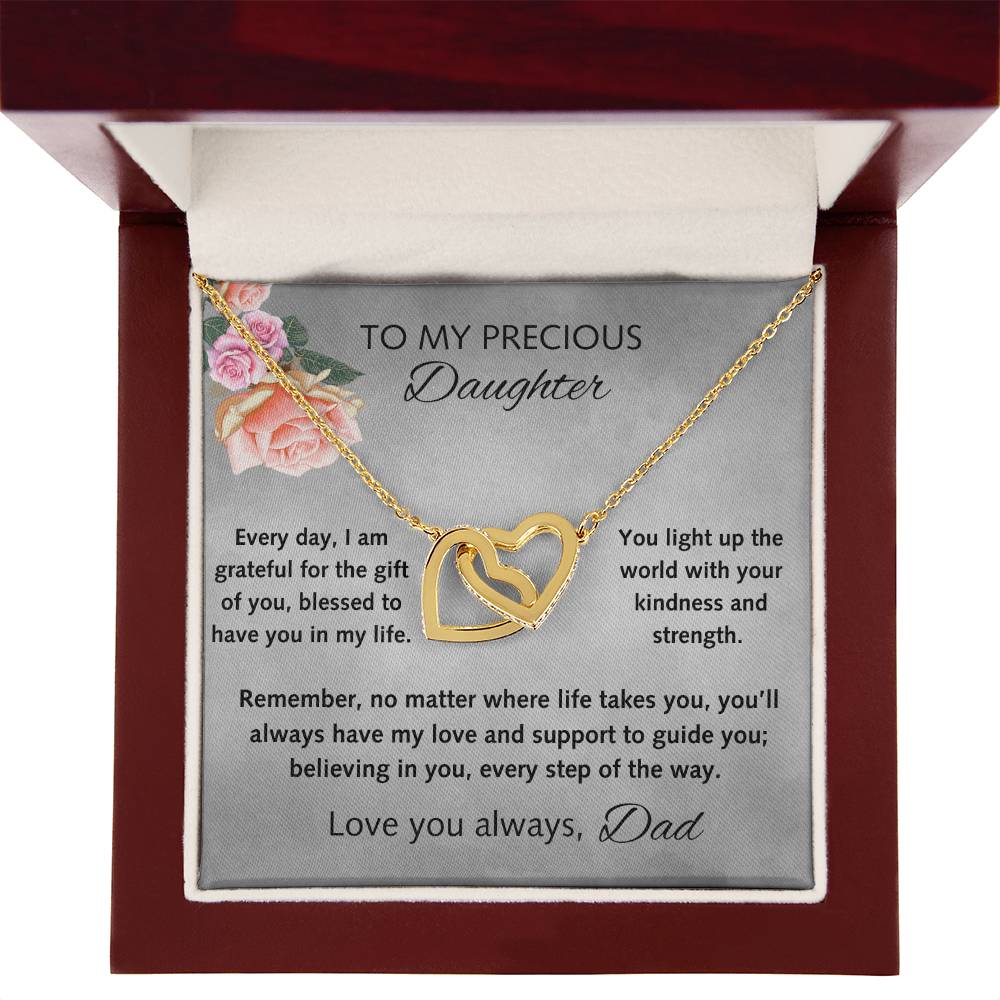 My Precious Daughter Necklace, Love Dad