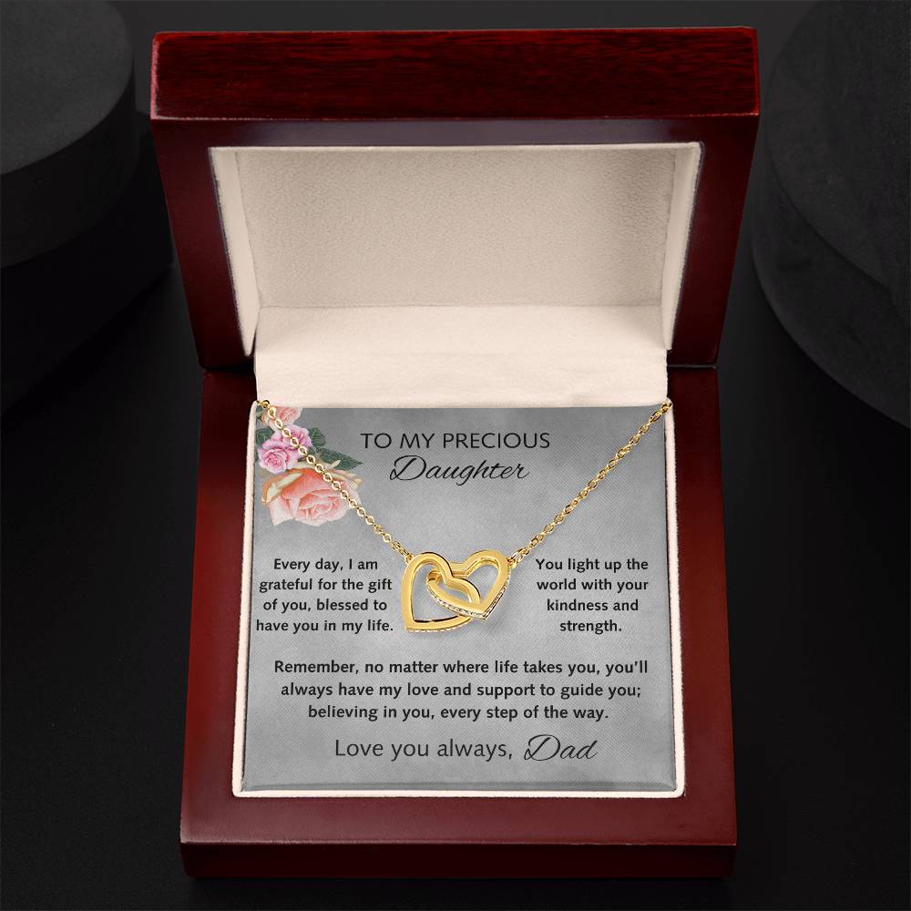 My Precious Daughter Necklace, Love Dad