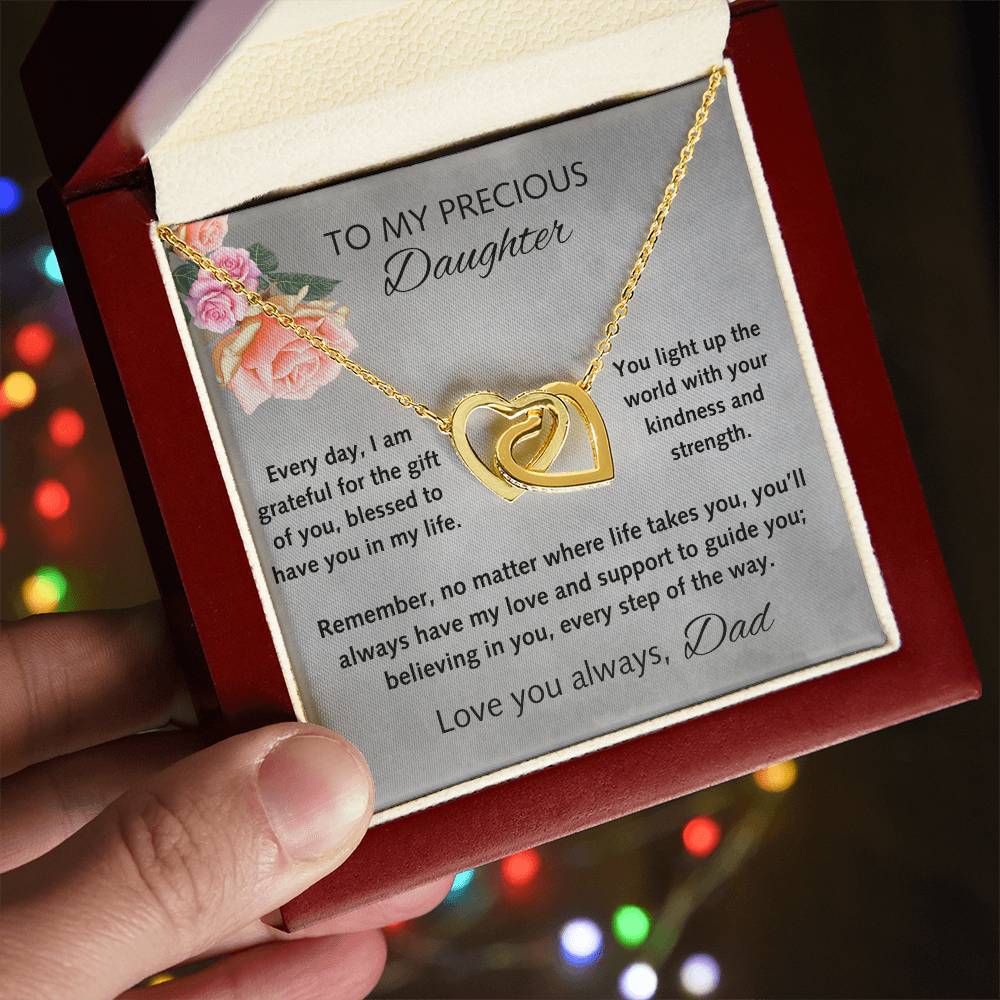 My Precious Daughter Necklace, Love Dad