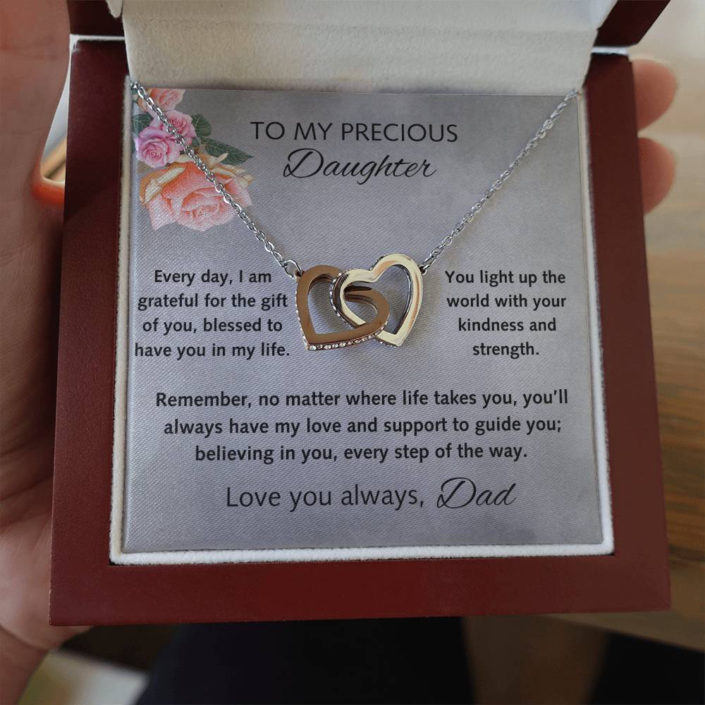 My Precious Daughter Necklace, Love Dad