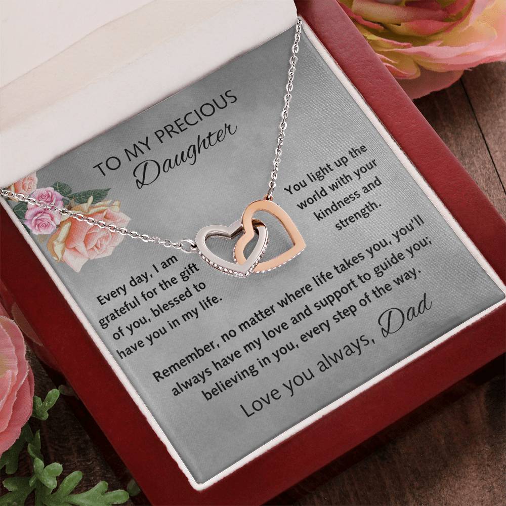 My Precious Daughter Necklace, Love Dad