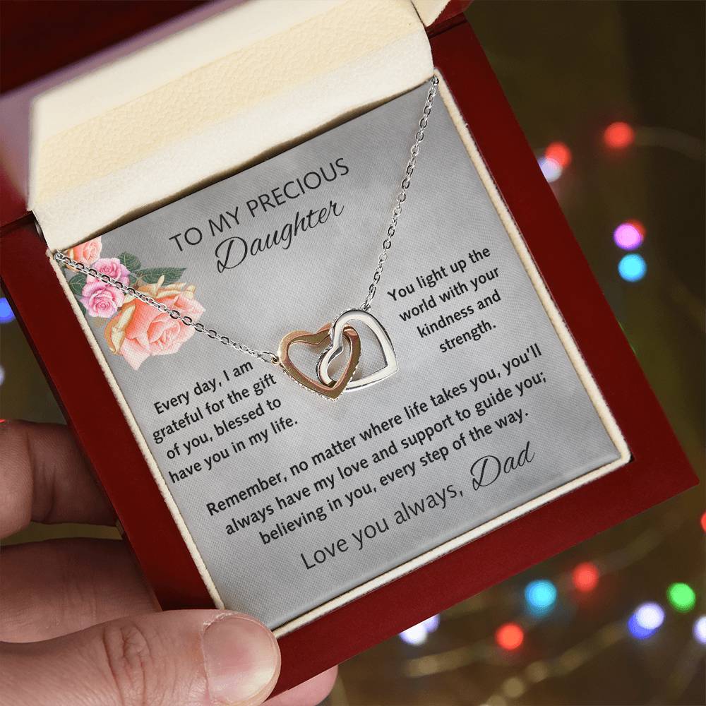 My Precious Daughter Necklace, Love Dad