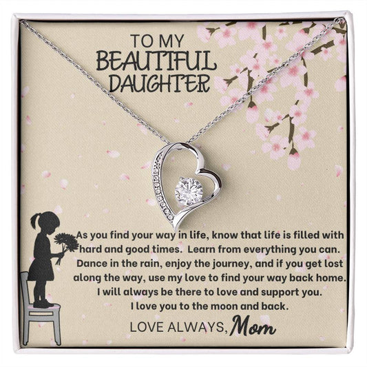 Daughter, Love you to the Moon and Back, Necklace