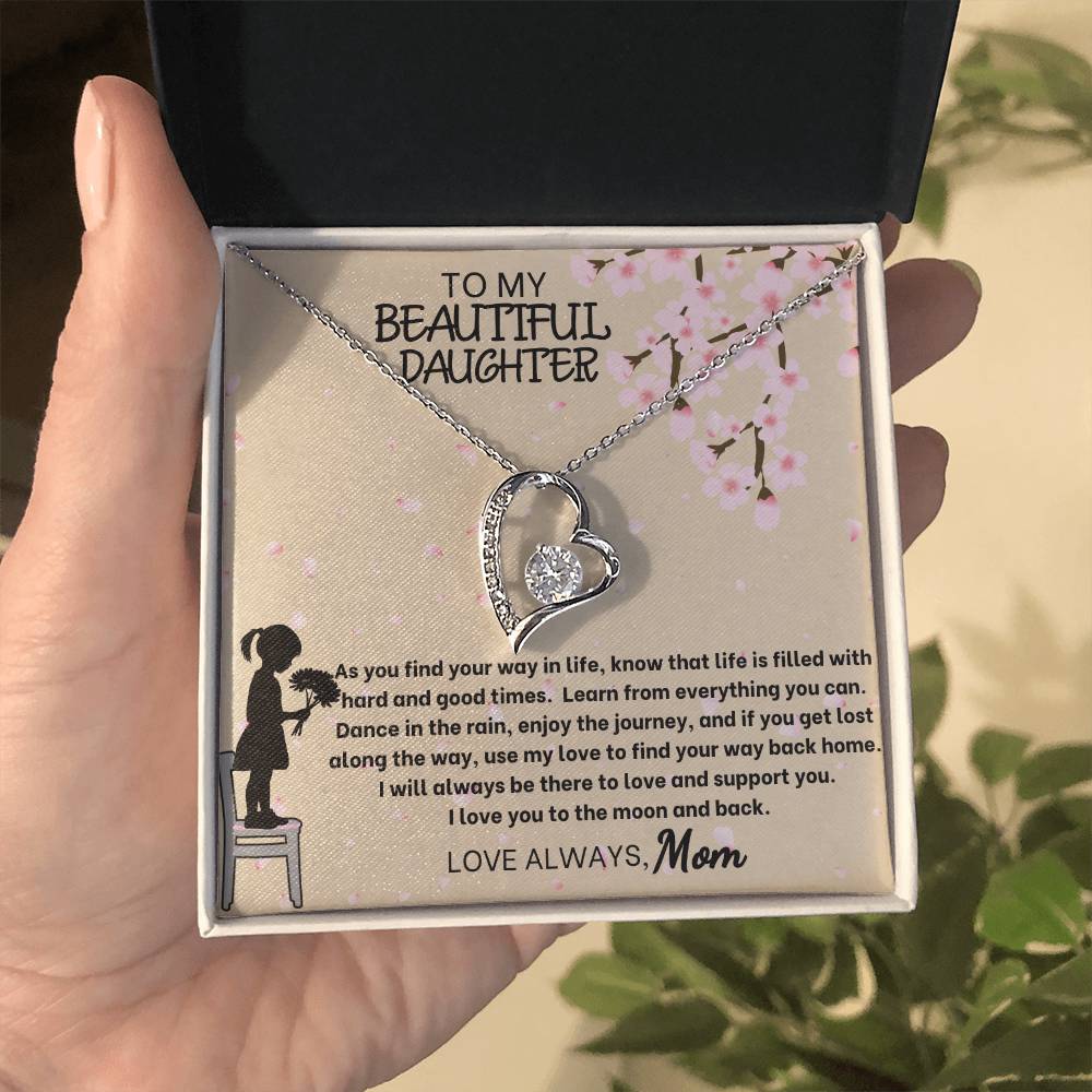 Daughter, Love you to the Moon and Back, Necklace