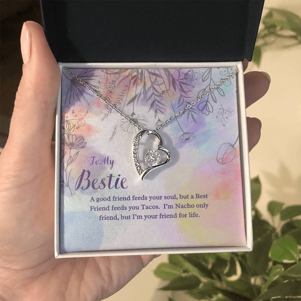 Bestie Heart Necklace