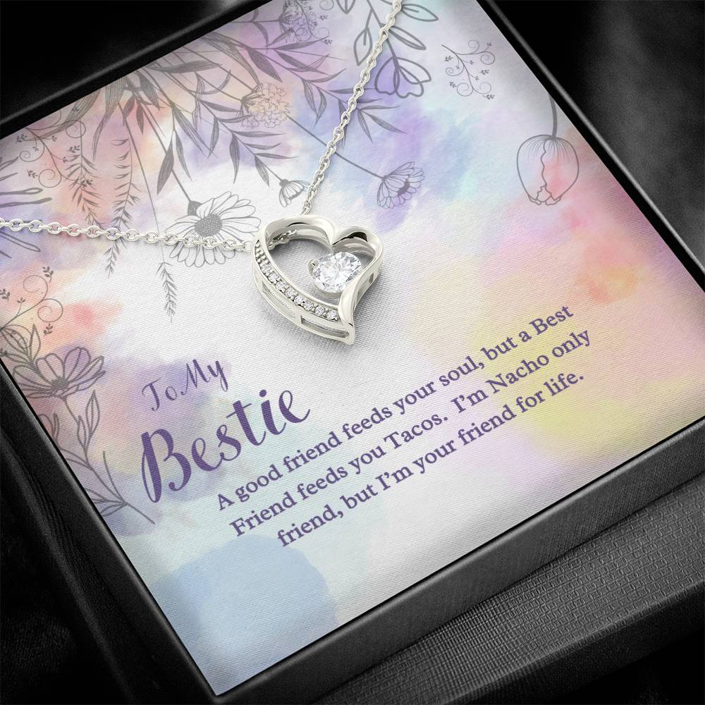 Bestie Heart Necklace