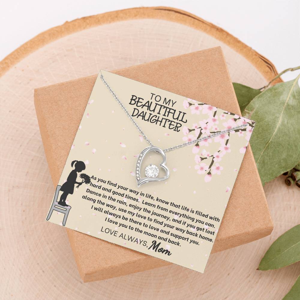 Daughter, Love you to the Moon and Back, Necklace