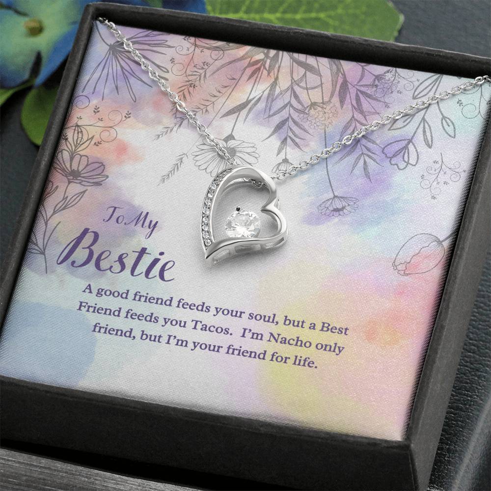 Bestie Heart Necklace