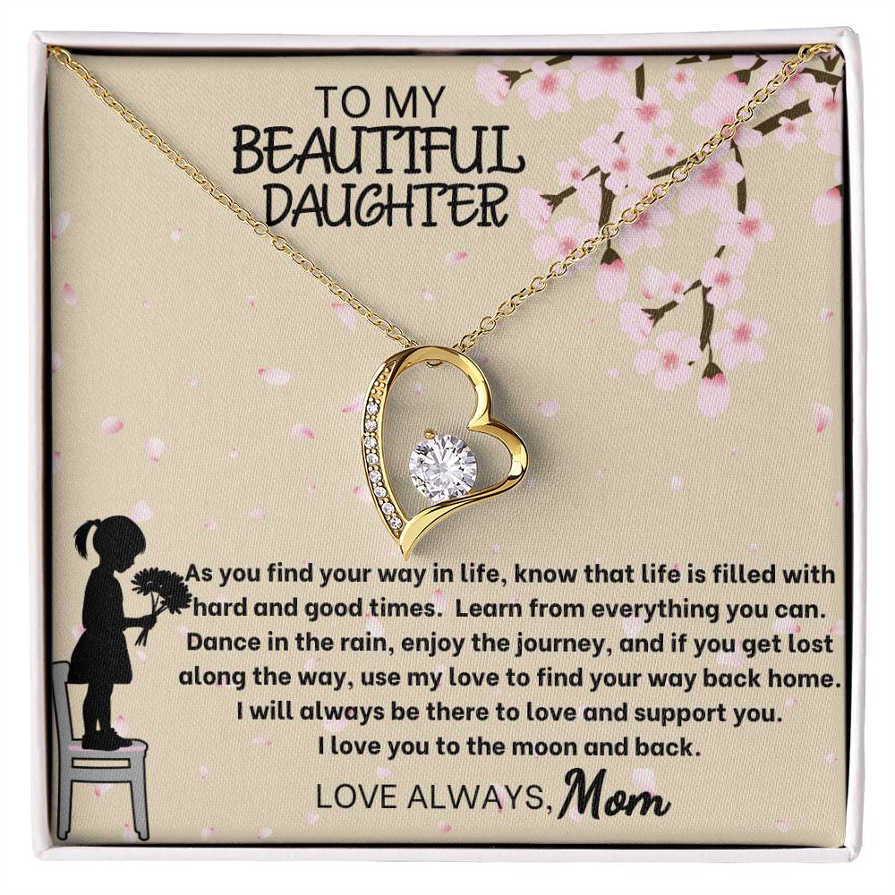 Daughter, Love you to the Moon and Back, Necklace