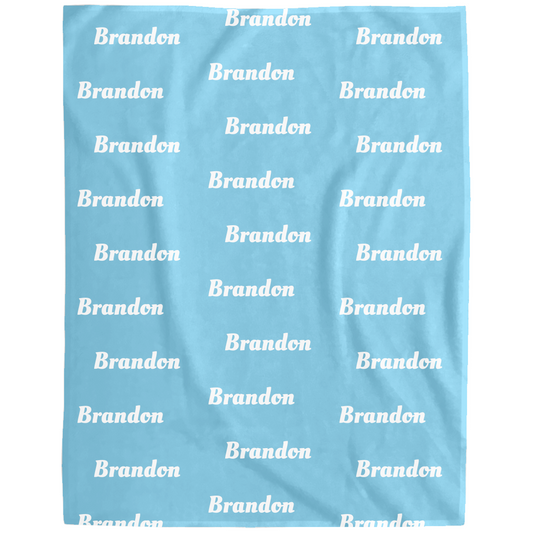 Personalize With Name, Cozy Plush Fleece Blanket - 60x80