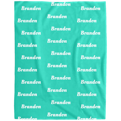 Personalize With Name, Cozy Plush Fleece Blanket - 60x80